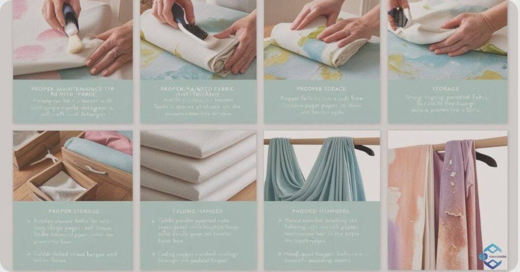 Maintenance Tips for Painted Fabric