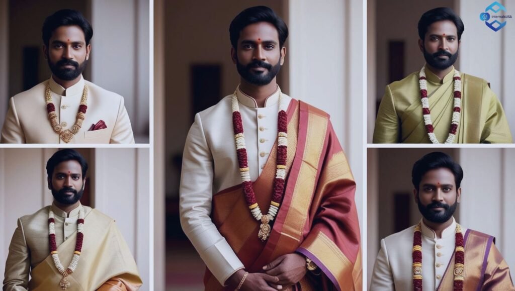 Men’s Traditional Dress for Onam: Simplicity Meets Sophistication