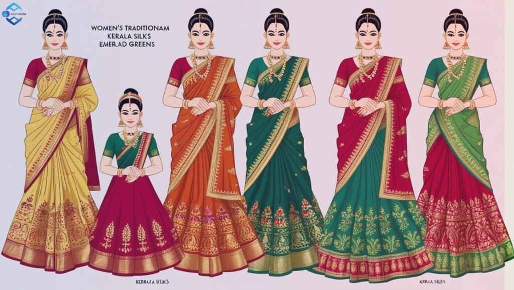 Women’s Traditional Dress for Onam: Timeless Grace