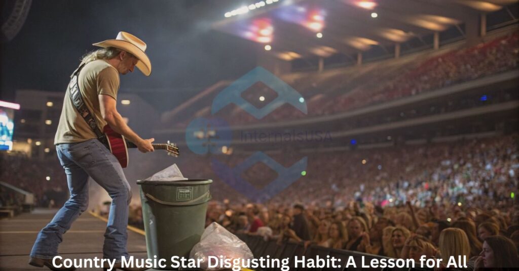 Country Music Star Disgusting Habit: A Lesson for All