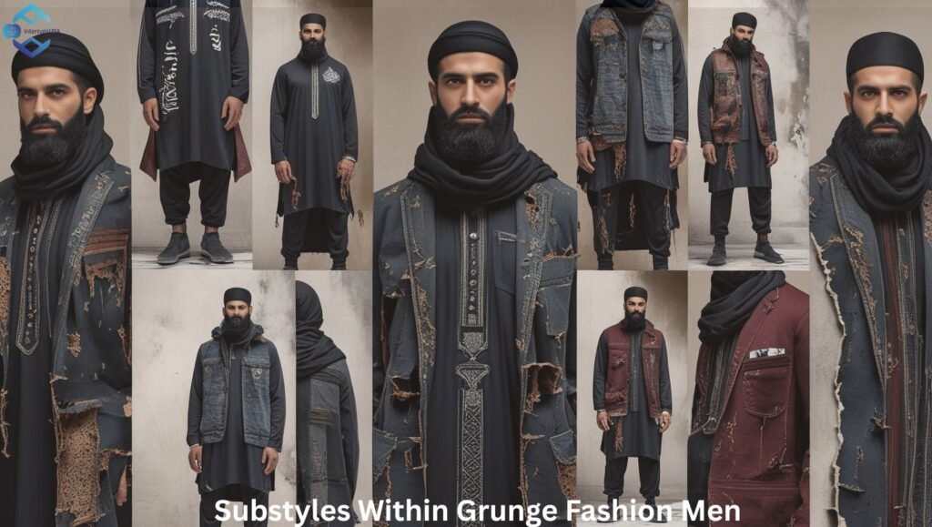 Substyles Within Grunge Fashion Men