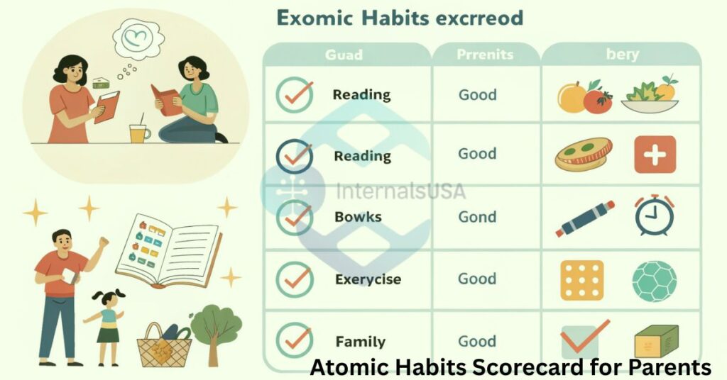 Atomic Habits Scorecard for Parents
