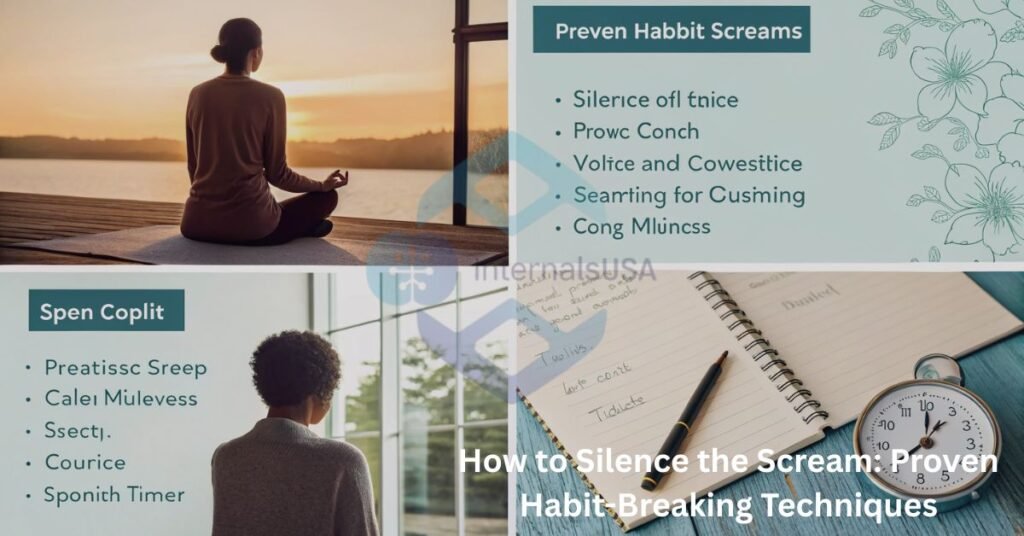 How to Silence the Scream: Proven Habit-Breaking Techniques