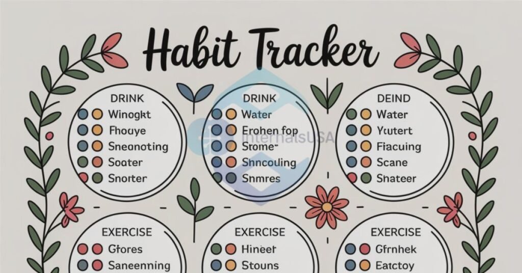 What Is a Printable Habit Tracker