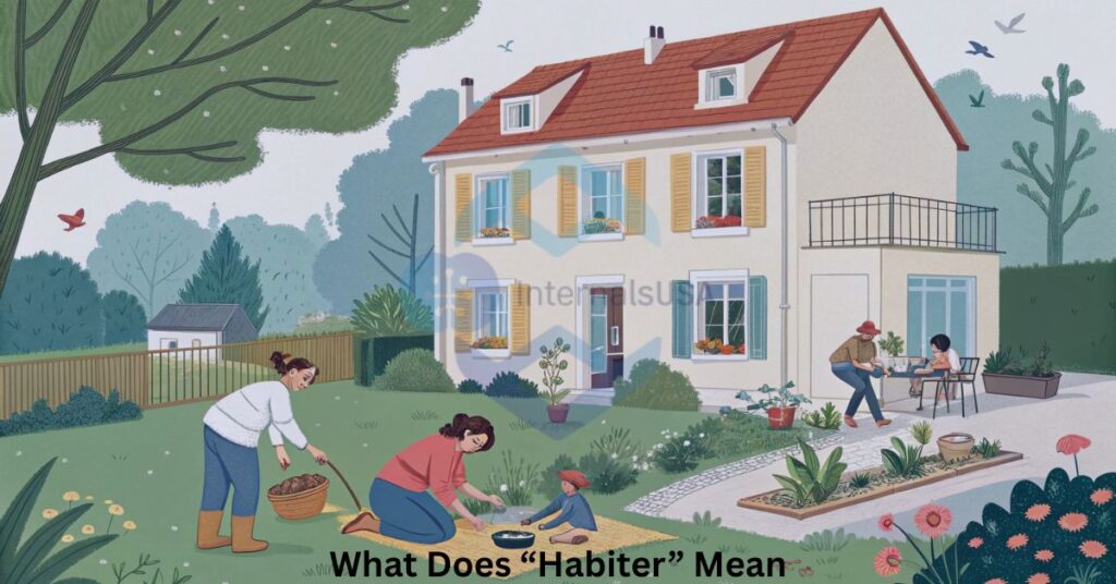 What Does “Habiter” Mean