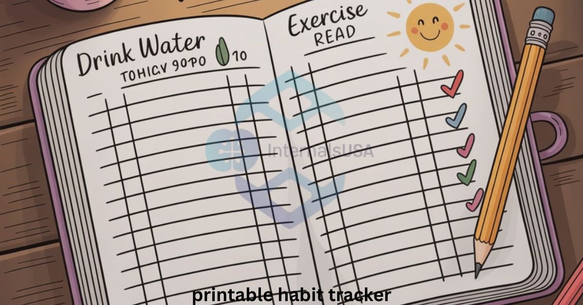 printable habit tracker