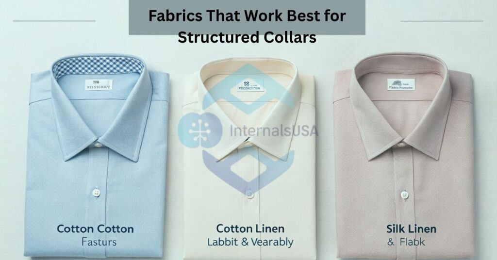 Fabrics That Work Best for Structured Collars