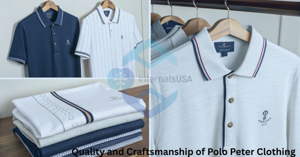 Quality and Craftsmanship of Polo Peter Clothing