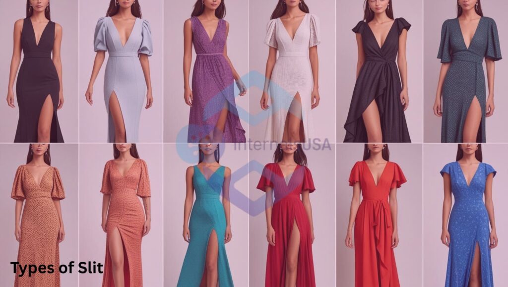 Types of Slit Dress