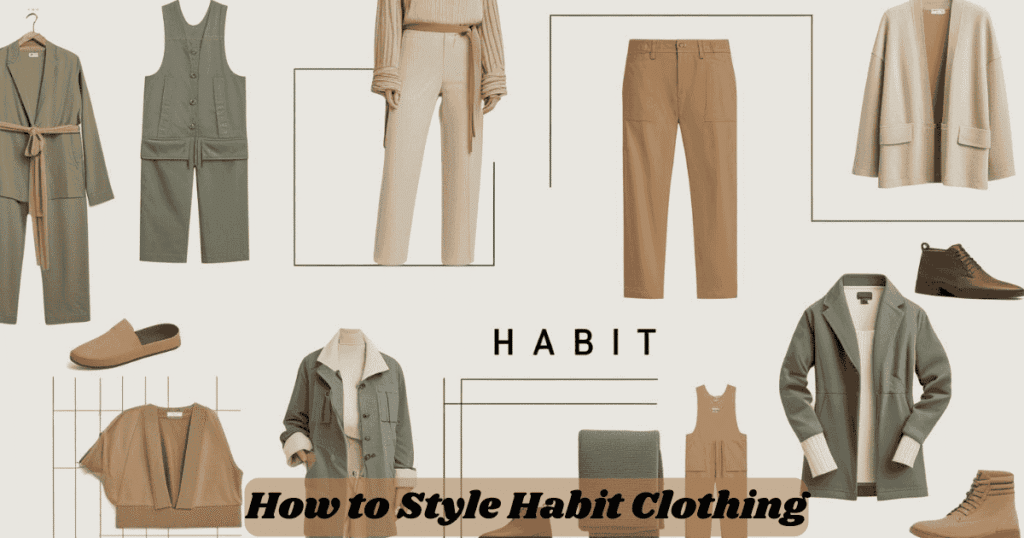 Learn how to style Habit Clothing with versatile outfits and accessories for men and women for any occasion.