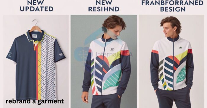rebrand a garment