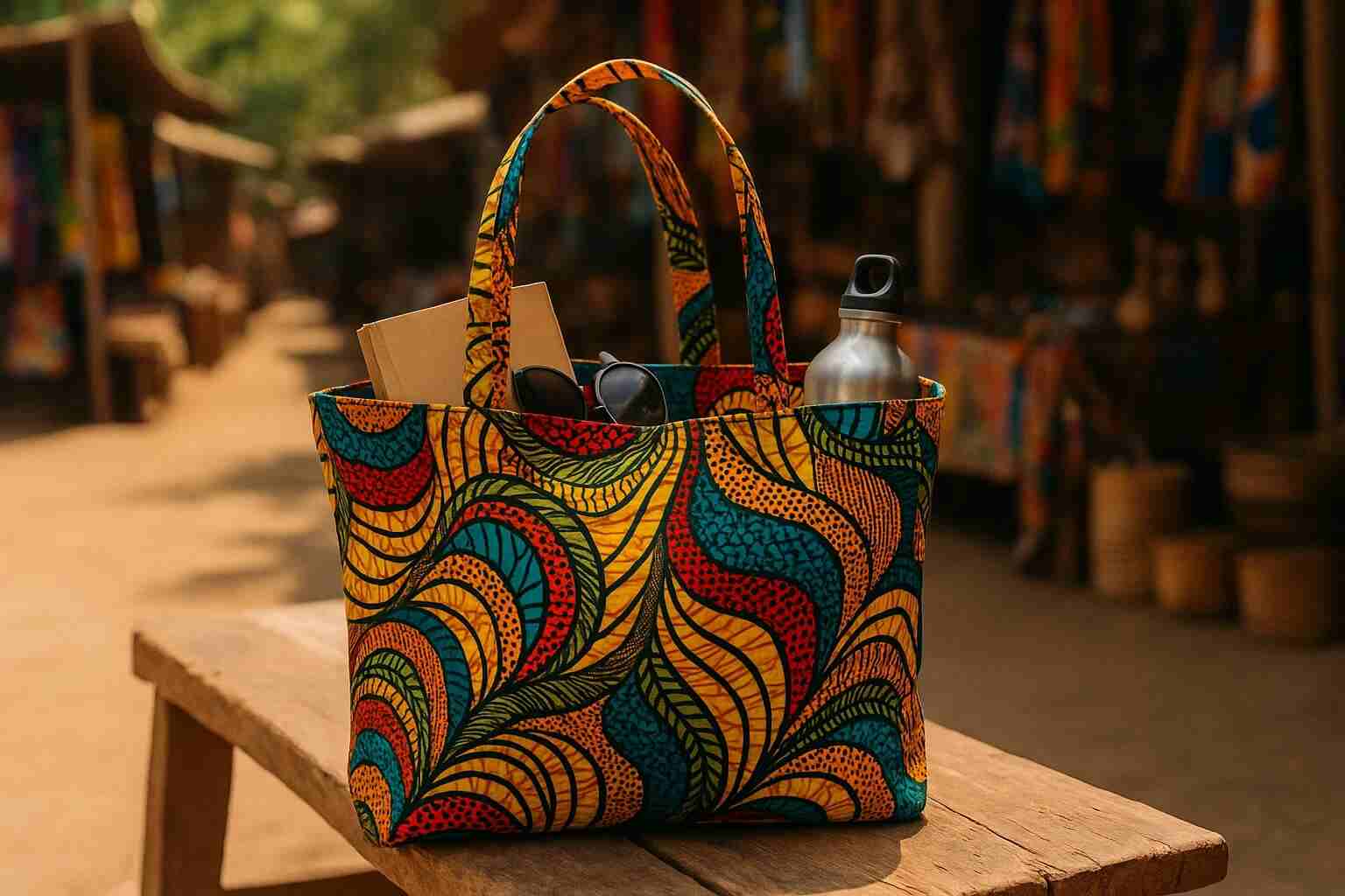 Traditional African Tote Bag