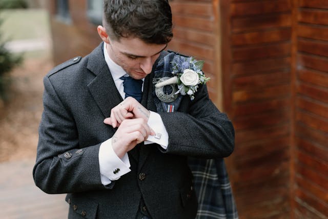 Traditional Garment for a Scottish Groom