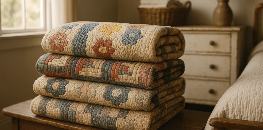 Why Old Fashioned Country Quilts Are Making a Comeback (History, Care & Décor Ideas)