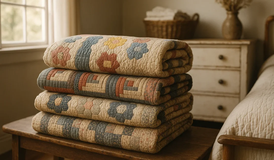 Why Old Fashioned Country Quilts Are Making a Comeback (History, Care & Décor Ideas)