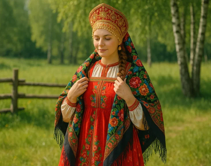 What Makes a Traditional Russian Outfit? Sarafan, Kokoshnik & Cultural Roots Explained