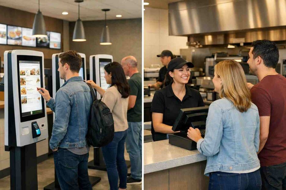 Kiosk Ordering vs Traditional Ordering: Is Self-Service Right for Your Business?