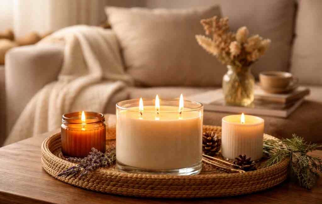 The Best Scented Candles and 3 Wick Candles for Relaxing Evenings at Home