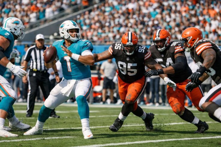 miami dolphins vs cleveland browns match player stats
