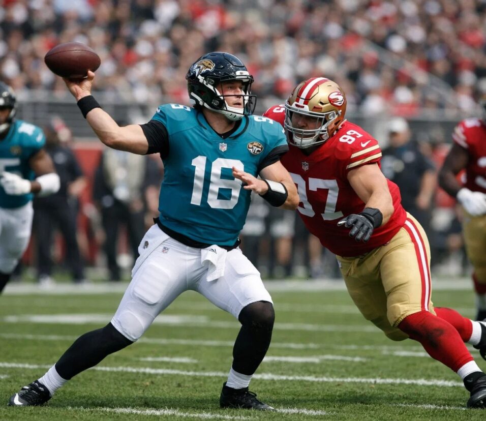 Jacksonville Jaguars vs 49ers Match Player Stats Review
