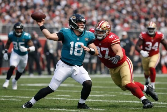 Jacksonville Jaguars vs 49ers Match Player Stats Review