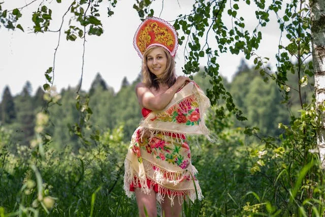 what is traditional russian clothing called