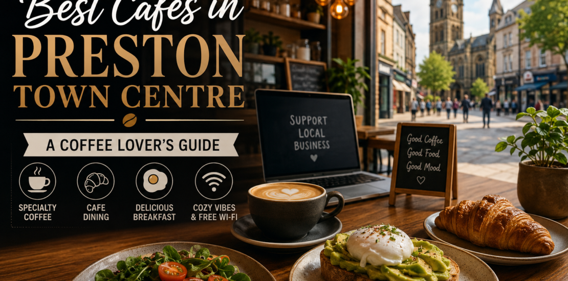 Cafes Preston Town Centre