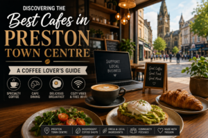 Cafes Preston Town Centre