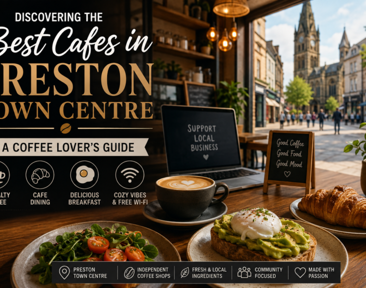 Cafes Preston Town Centre