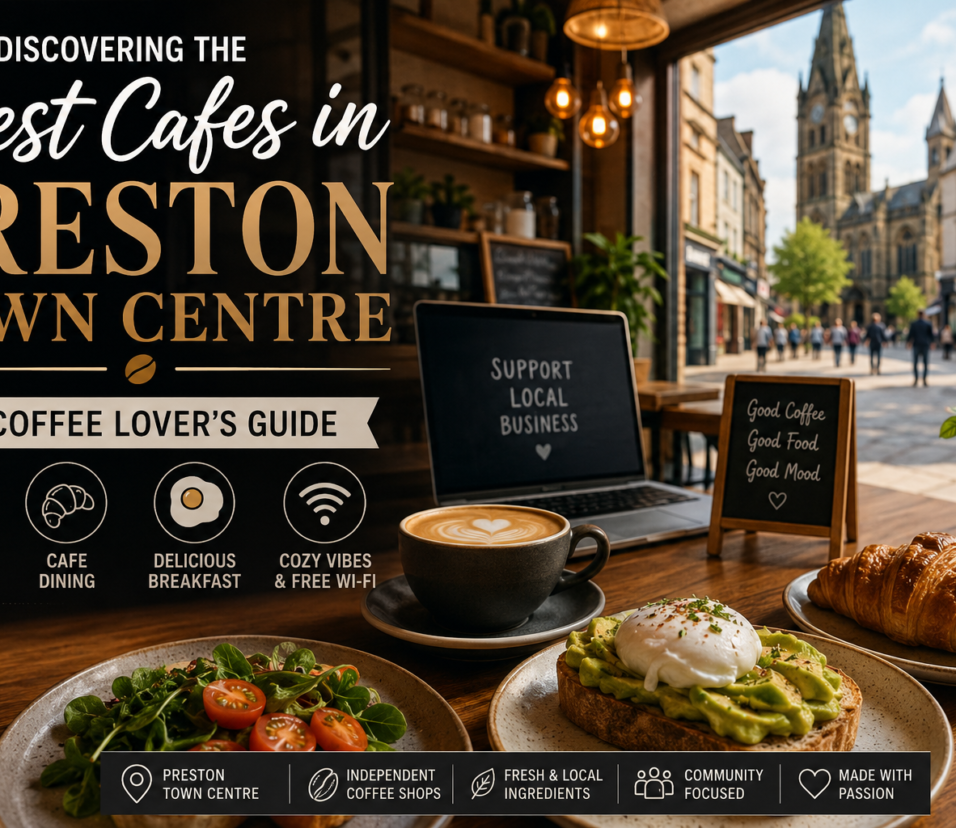 Cafes Preston Town Centre